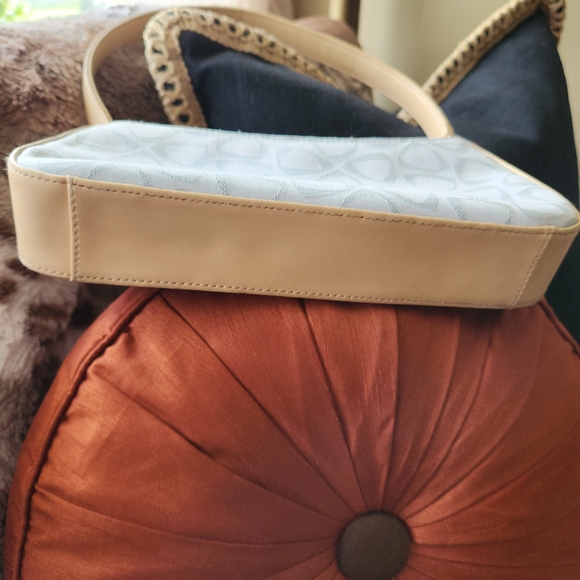 Liz Claiborne Y2K Vintage Baguette Purse Classic Signature - Picture 8 of 13